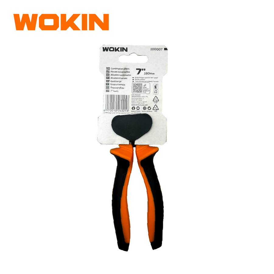 Alicate Universal 7″ Wokin