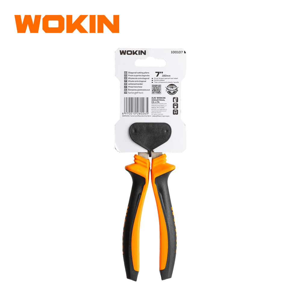 Alicate de Corte Diagonal 7″ Wokin