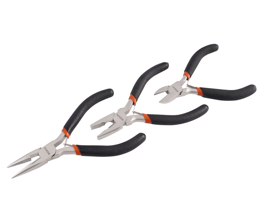Set de Alicates Mini 3 Piezas Wokin