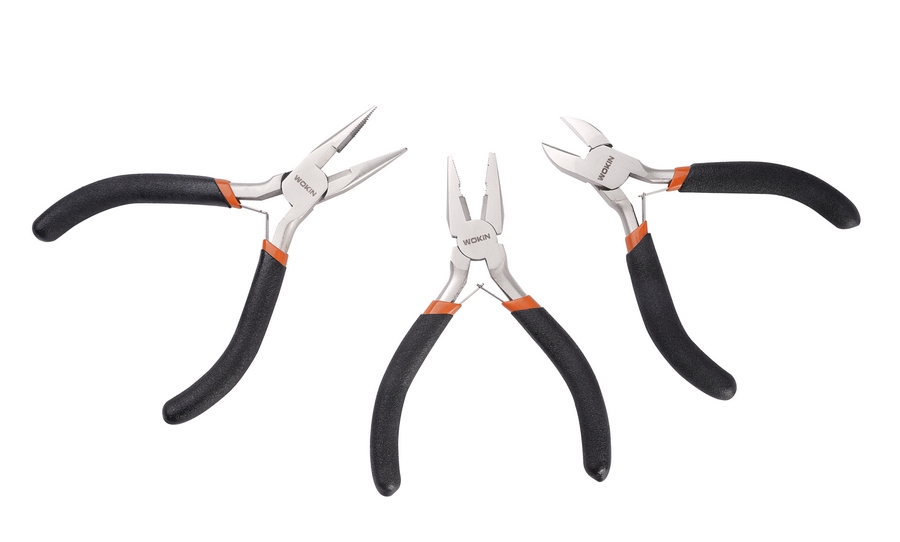 Set de Alicates Mini 3 Piezas Wokin